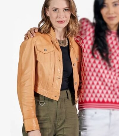 The Love Club Camille Stopps Brown Jacket