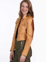 The Love Club Camille Stopps Brown Jacket