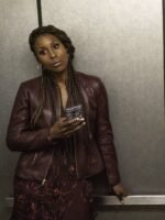 The Lovebirds Leilani Maroon Biker Leather Jacket