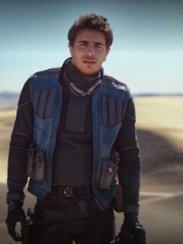 The Mandalorian Toro Calican Leather Vest