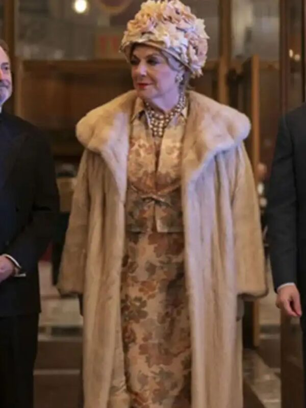 The Marvelous Mrs. Maisel Caroline Aaron S04 Fur Trench Coat