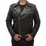 The Nowhere Inn Brian Black Leather Jacket