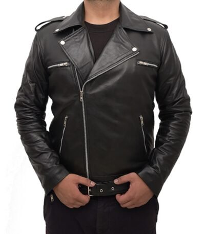 The Nowhere Inn Brian Black Leather Jacket