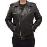 The Nowhere Inn Brian Black Leather Jacket