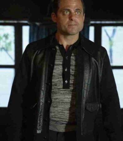 The Offer 2022 Joseph Russo Black Leather Jacket