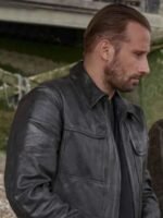 The Old Guard Booker Black Leather Jacket