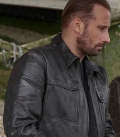 The Old Guard Booker Black Leather Jacket