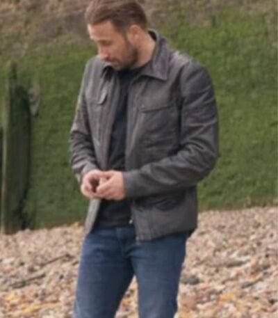 The Old Guard Booker Black Leather Jacket