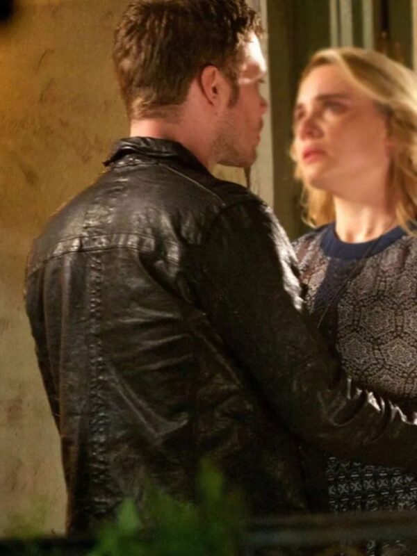 The Originals Joseph Morgan Leather Black Jacket