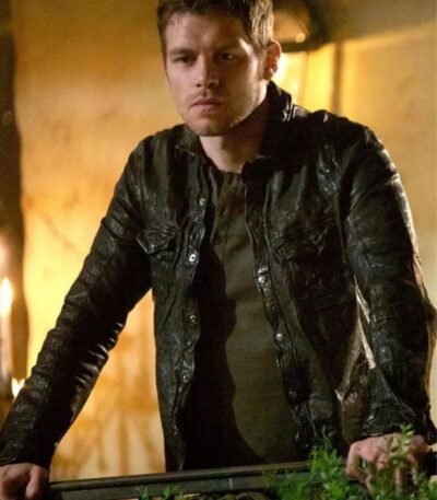 The Originals Joseph Morgan Leather Black Jacket