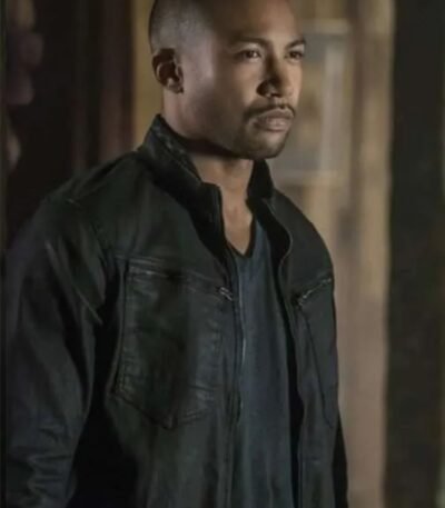 The Originals Marcel Gerard Black Leather Jacket