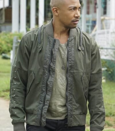 The Originals Marcel Gerard Green Bomber Jacket