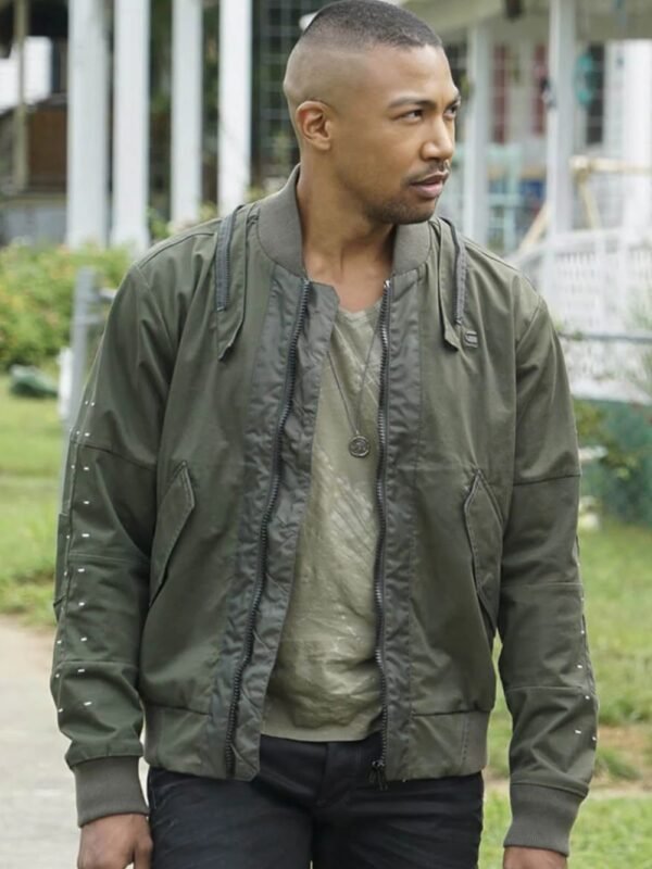 The Originals Marcel Gerard Green Bomber Jacket