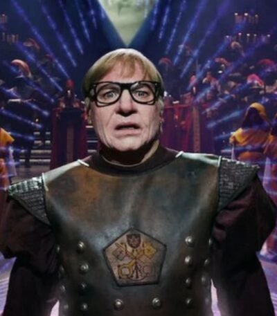 The Pentaverate Mike Myers Leather Cosplay Vest