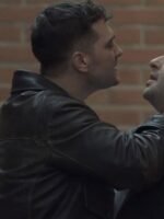 The Protector Hakan Demir Distressed Brown Leather Jacket