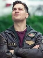 The Protector Hakan Demir Distressed Brown Leather Jacket