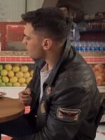 The Protector Hakan Demir Distressed Brown Leather Jacket