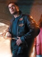 The Protector Hakan Demir Distressed Brown Leather Jacket