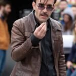 The Protector Tekin Brown Leather Jacket