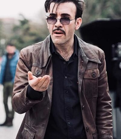 The Protector Tekin Brown Leather Jacket