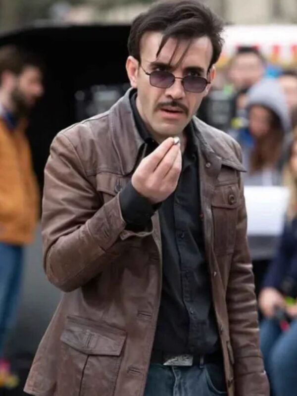 The Protector Tekin Brown Leather Jacket