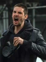 The Punisher 2 Billy Russo Black Shearling Leather Jacket