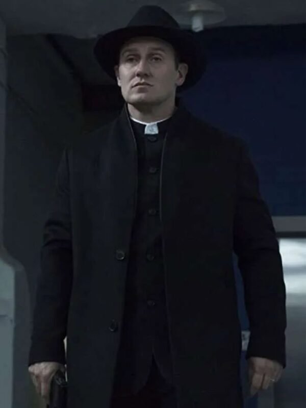 The Punisher 2 John Pilgrim Black Long Coat