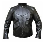 The Punisher Frank Castle Leather Black Jacket