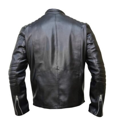 The Punisher Frank Castle Leather Black Jacket