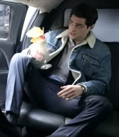 The Recruit 2022 Noah Centineo Fur Jacket