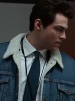 The Recruit 2022 Noah Centineo Fur Jacket