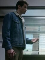 The Recruit 2022 Noah Centineo Fur Jacket