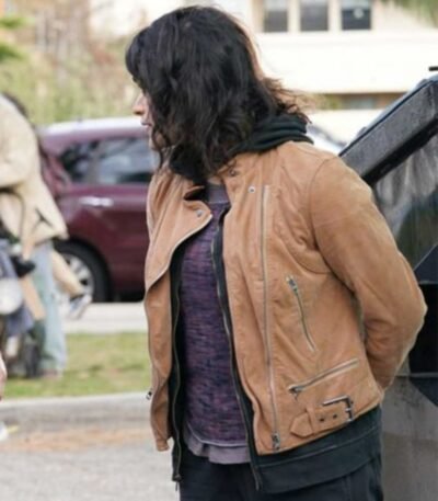 The Rookie Bianca Windle Leather Brown Jacket