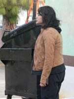 The Rookie Bianca Windle Leather Brown Jacket