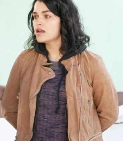 The Rookie Bianca Windle Leather Brown Jacket