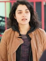 The Rookie Bianca Windle Leather Brown Jacket