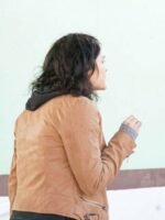 The Rookie Bianca Windle Leather Brown Jacket