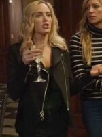 The Santa Clauses 2022 Carol Calvin Black Jacket