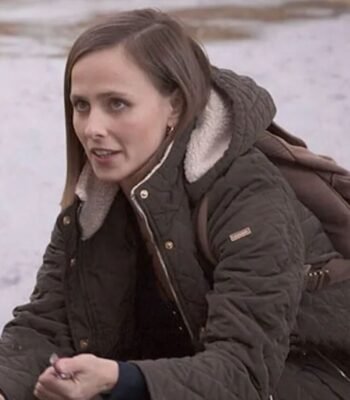 The Sex Lives of College Girls Kimberly Finkle Green Quilted Jacket