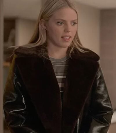 The Sex Lives of College Girls Leighton Murray Black Leather Jacket