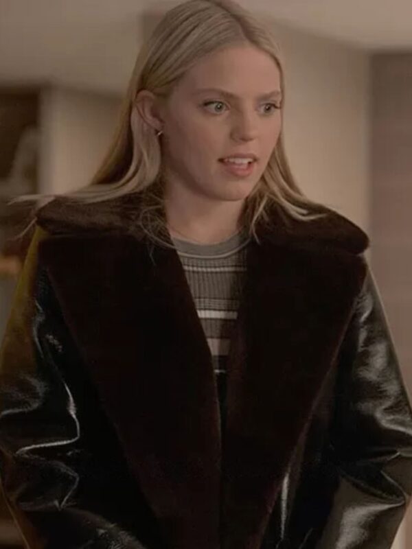 The Sex Lives of College Girls Leighton Murray Black Leather Jacket