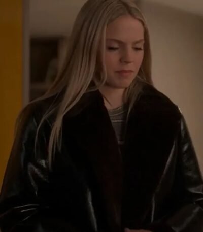 The Sex Lives of College Girls Leighton Murray Black Leather Jacket