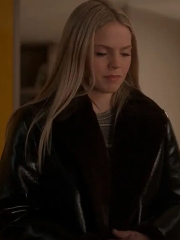 The Sex Lives of College Girls Leighton Murray Black Leather Jacket