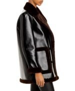 The Sex Lives of College Girls Leighton Murray Black Leather Jacket