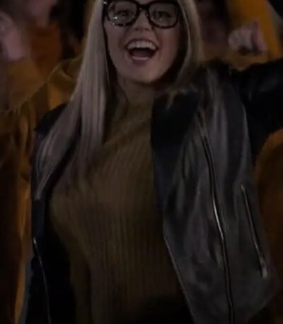 The Sex Lives of College Girls Reneé Rapp Leather Coat