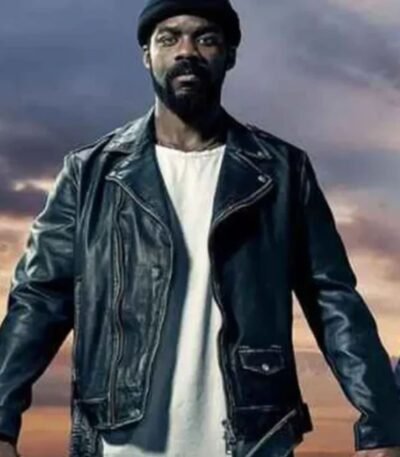 The Stand Larry Underwood Black Leather Jacket