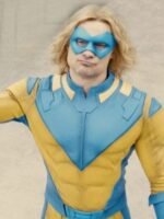 The Suicide Squad 2 Javelin Yellow and Blue Jacket