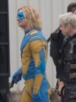 The Suicide Squad 2 Javelin Yellow and Blue Jacket
