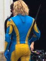 The Suicide Squad 2 Javelin Yellow and Blue Jacket