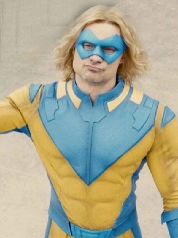 The Suicide Squad 2 Javelin Yellow and Blue Jacket